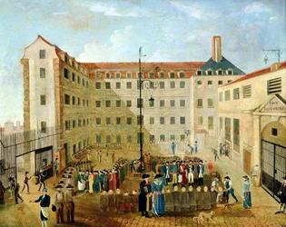 Fesseln der Gefangenen in Bicetre, 1791